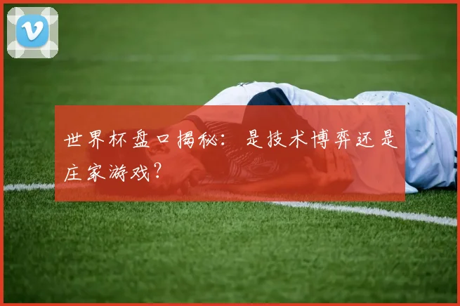 世界杯盘口揭秘：是技术博弈还是庄家游戏？
