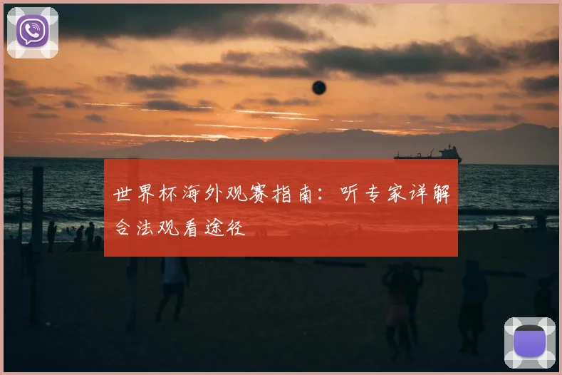 世界杯海外观赛指南:听专家详解合法观看途径